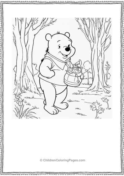 Winnie The Pooh S Hunny Hunt Free PDF Printable