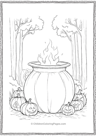 Witchs Pumpkin Brew Free PDF Printable