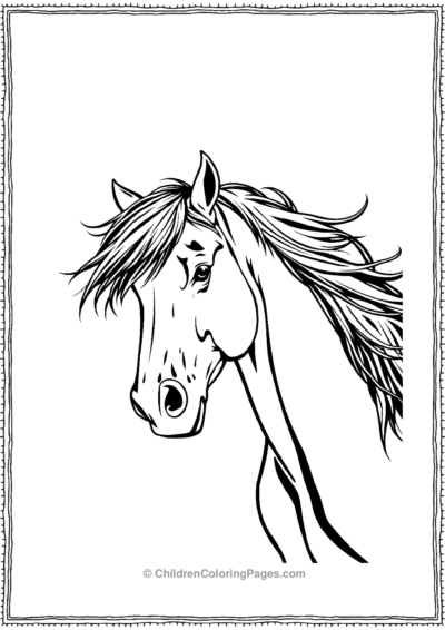 Horse-face Free PDF Printable