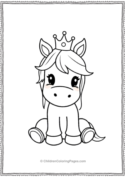 Horse-princess Free PDF Printable