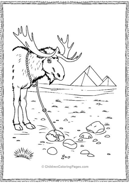 A Moose Archeologist Free PDF Printable