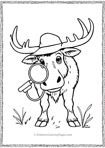 A Moose Detective Free PDF Printable