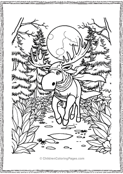 A Moose Dressed As A Ninja Free PDF Printable