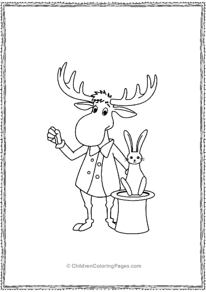 A Moose Magician Free PDF Printable