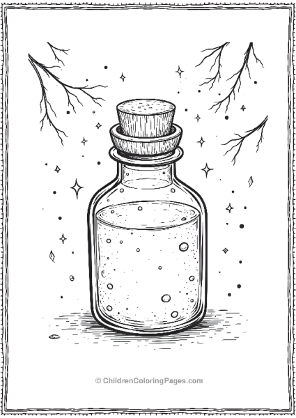 A Potion Jar Free PDF Printable