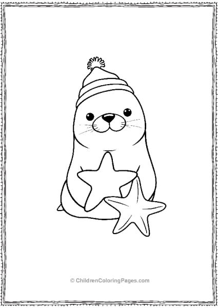 A Seal With A Little Hat Free PDF Printable