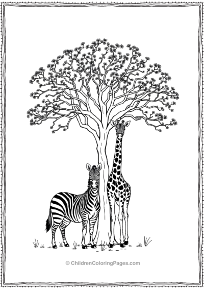 A-Zebra Free PDF Printable