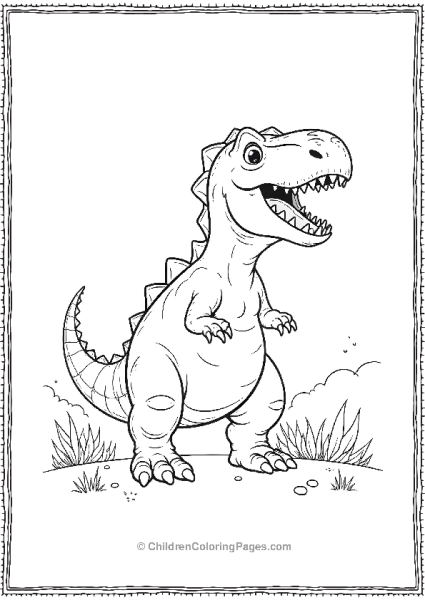 Allosaurus Laughing Free PDF Printable