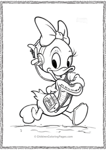 Baby Daisy Duck Free PDF Printable