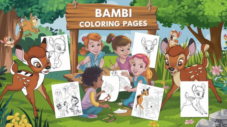 Bambi Coloring Pages