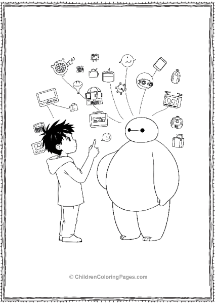 Big Hero 6 Brainstorming Ideas For New Tech Free PDF Printable