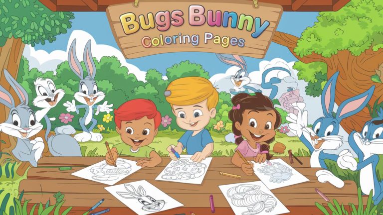 Bugs Bunny Coloring Pages