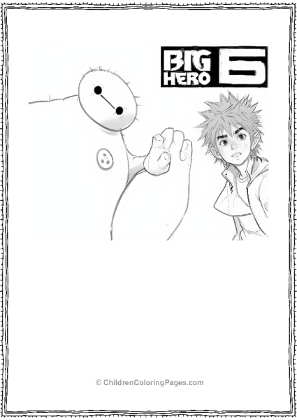 Bymax And Hiro Hamada Free PDF Printable