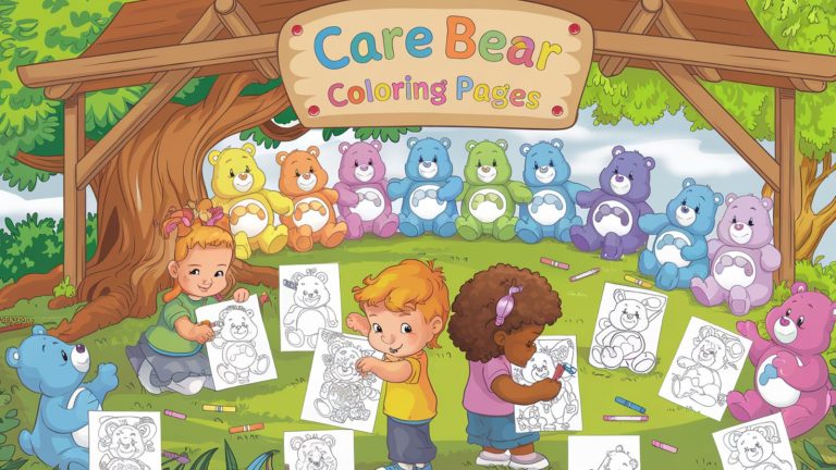 Care Bear Coloring Pages