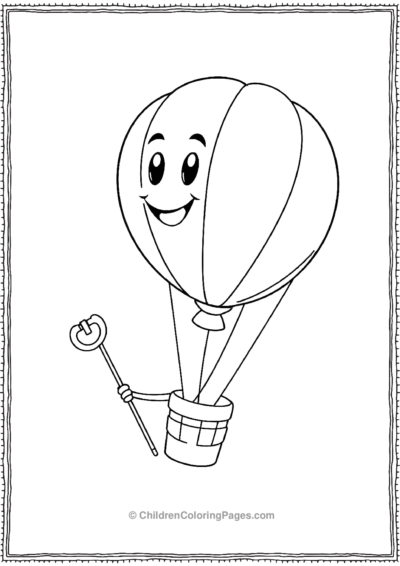 Cartoon-Character-Balloon-With-Happy-Expressions Free PDF Printable