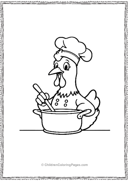 Chef Chicken Cooking Free PDF Printable