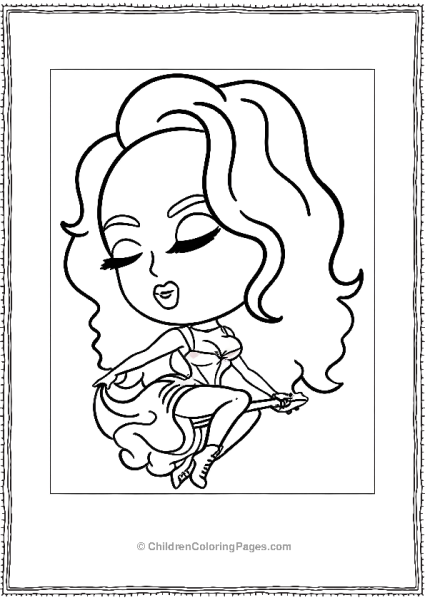 Chibi Sarah Sanderson From Hocus Pocus Free PDF Printable