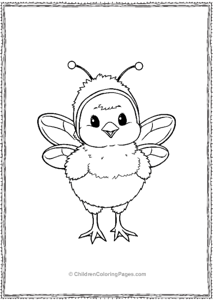 Chicken As A Bee Free PDF Printable