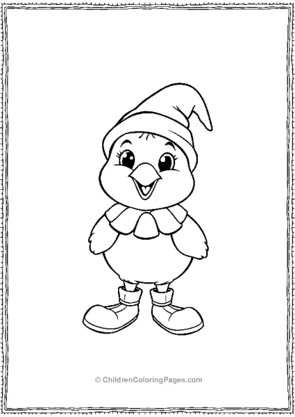 Clown Chicken Free PDF Printable