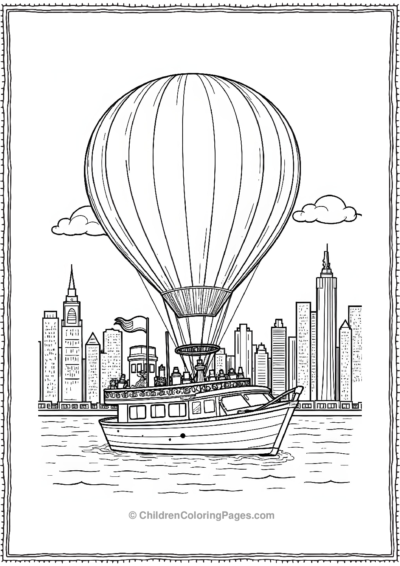 Colorful-Parade-Balloon-Of-A-Giant-Ship Free PDF Printable