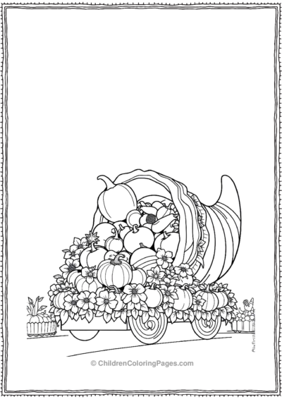 Cornucopia-At-A-Large-Thanksgiving-Parade Free PDF Printable