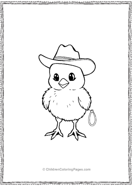 Cowboy Chicken Free PDF Printable