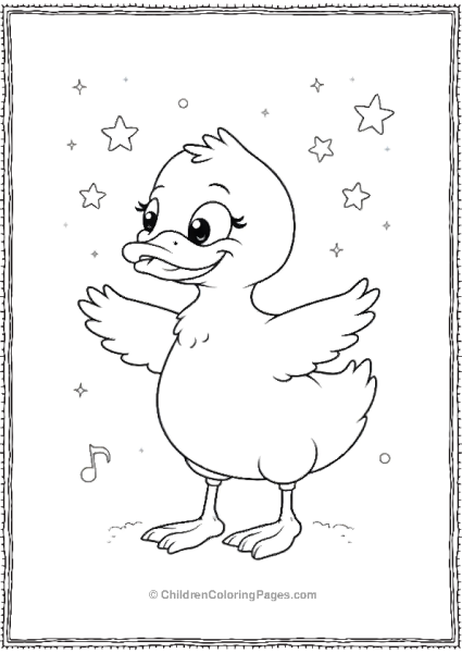 Duck Dancing Free PDF Printable