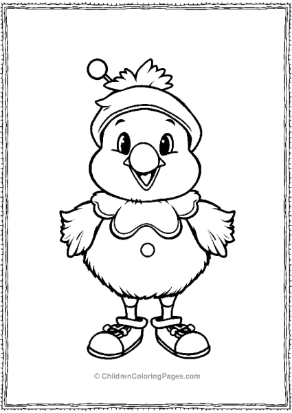 Elf Chicken Free PDF Printable