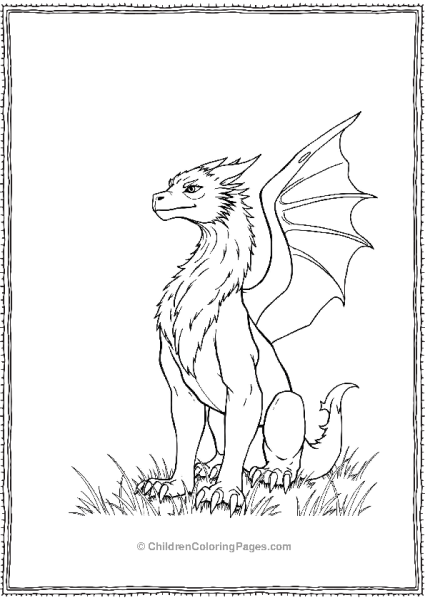 Griffin Gazing Free PDF Printable