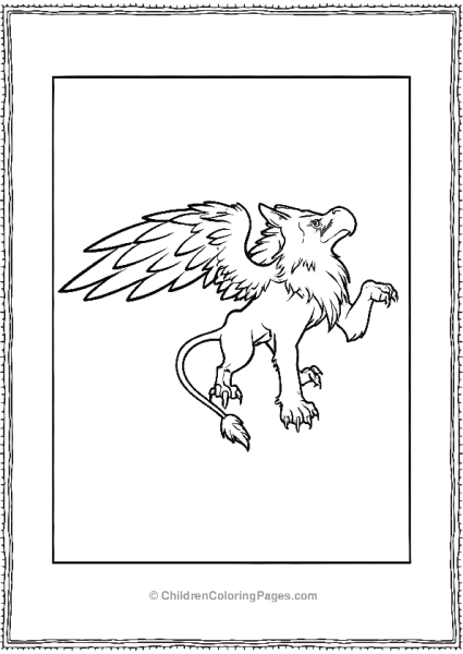 Griffin Looking Mighty Free PDF Printable