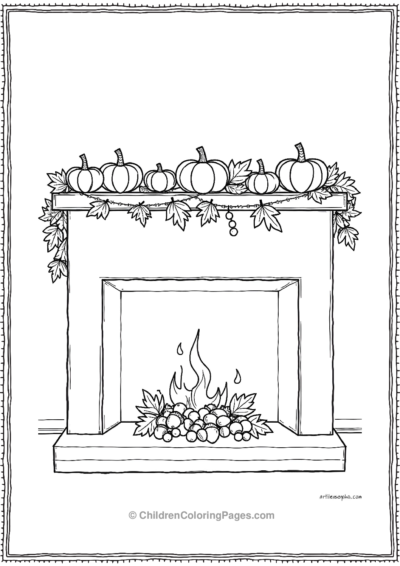 Handmade-Pumpkin-Garland Free PDF Printable