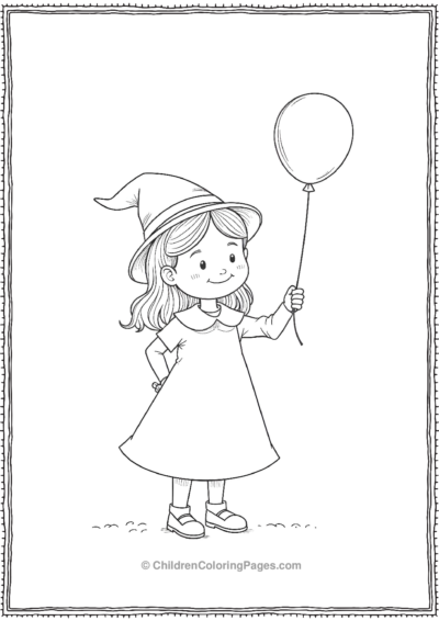 Happy-Pilgrim-Girl-Watching-The-Parade Free PDF Printable