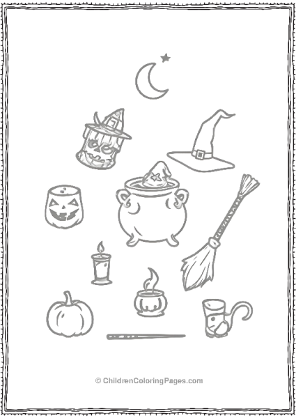 Hocus Pocus Elements Free PDF Printable