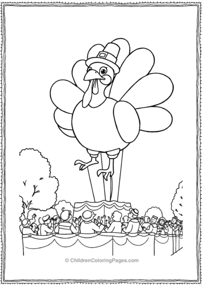 Iconic-Thanksgiving-Turkey-Balloon Free PDF Printable