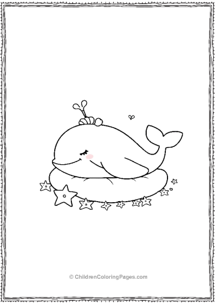 Killer Whale Sleeping Free PDF Printable