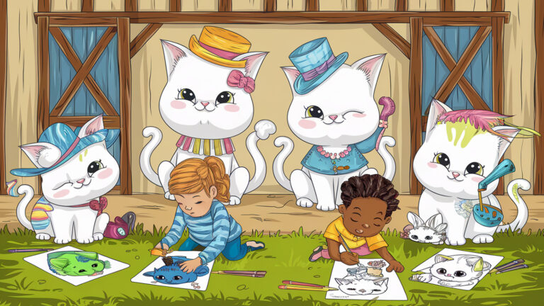 Kitten Coloring Pages