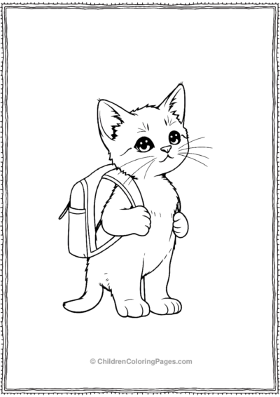 Kitten-With-A-Bag pack Free PDF Printable