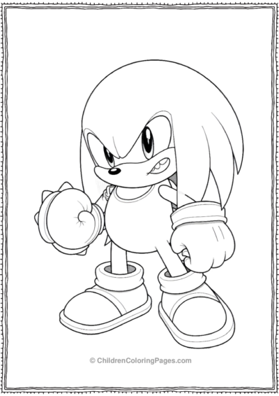 Knuckles-Protecting-the Free PDF Printable