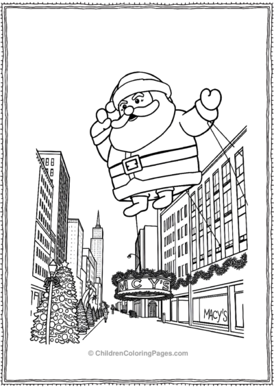 Macys-Famous-Santa-Balloon Free PDF Printable