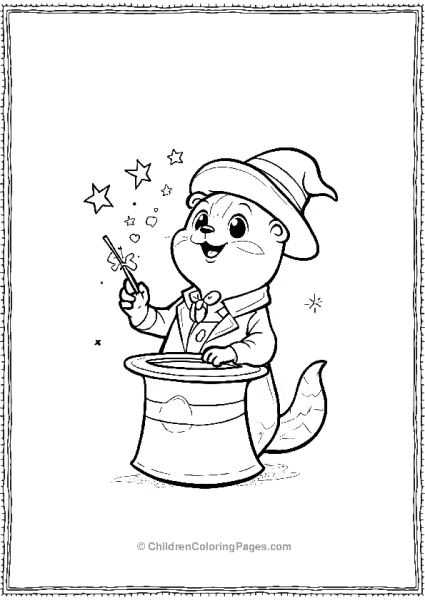 Magician Otter Free PDF Printable