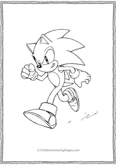 Metal-Sonic-Chasing-Sonic Free PDF Printable