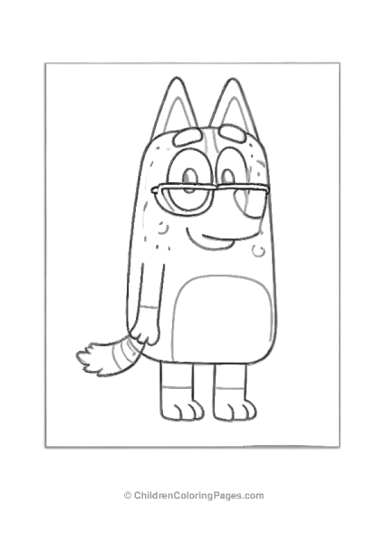 Nana In Her Glasses Free PDF Printable