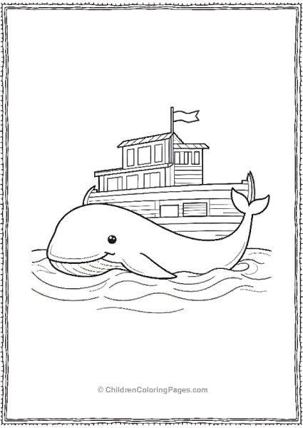 Noah’s Ark On A Whale Free PDF Printable