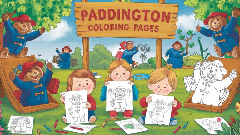 Paddington Coloring Pages