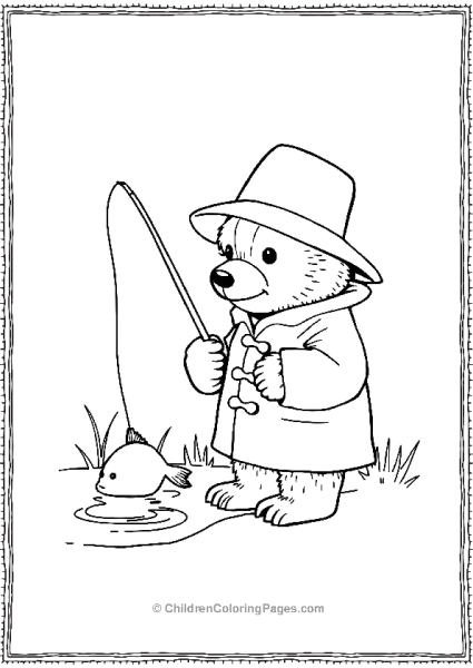 Paddington Fishing Free PDF Printable