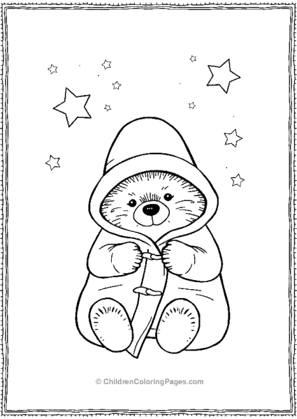 Paddington In A Sleeping Bag Free PDF Printable