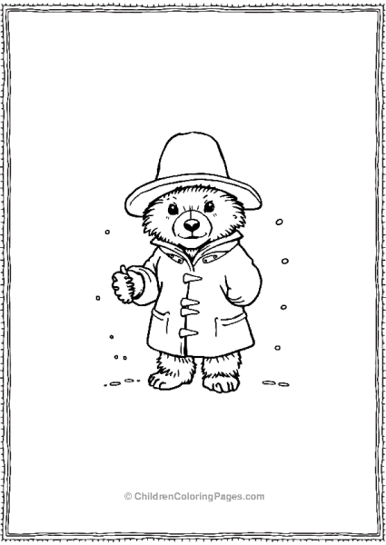 Paddington Painting A Picture Free PDF Printable