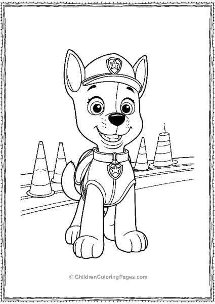 Paw Patrol Ryder Directing Traffic Free PDF Printable