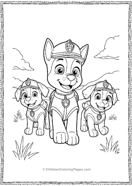 Paw Patrol Ryder Guiding The Paw Patrol Free PDF Printable