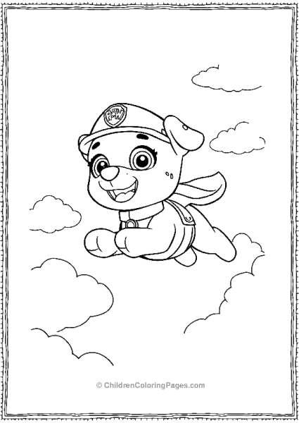 Paw Patrol Skye Flying Free PDF Printable